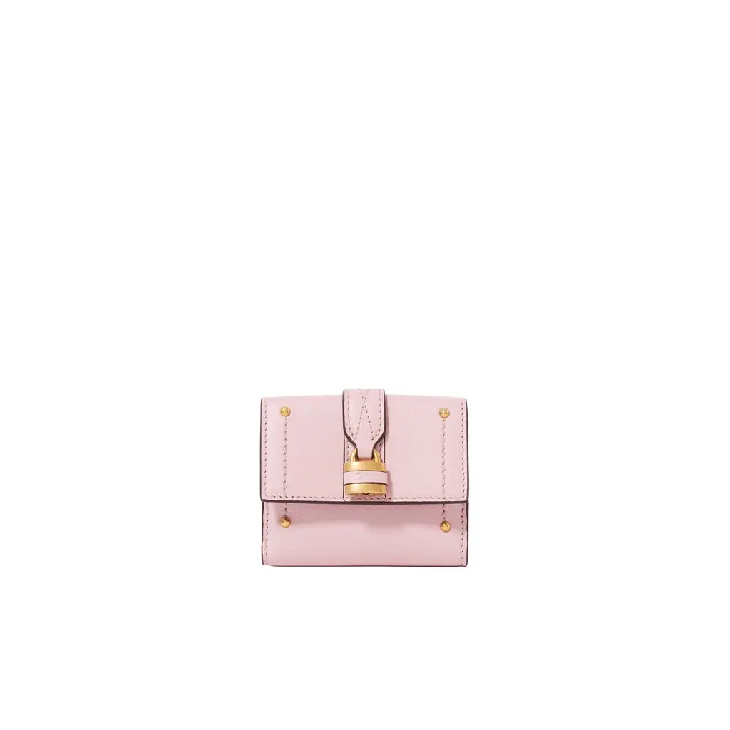 Chloé Mini Paddington tri-fold in grained leather | Image 1 Chloé Mini Paddington tri-fold in grained leather | Image 1