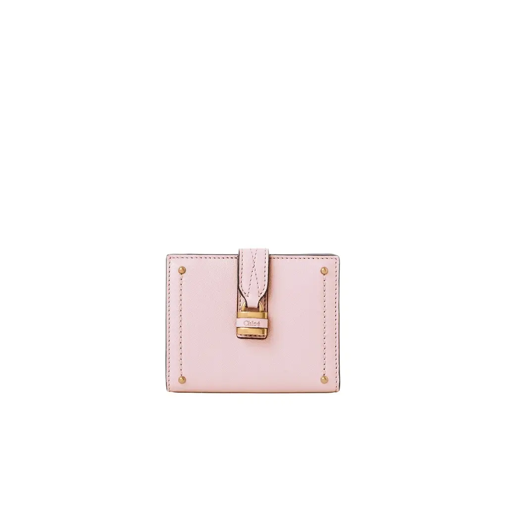 Chloé Paddington square wallet in grained leather | Image 1 Chloé Paddington square wallet in grained leather | Image 1