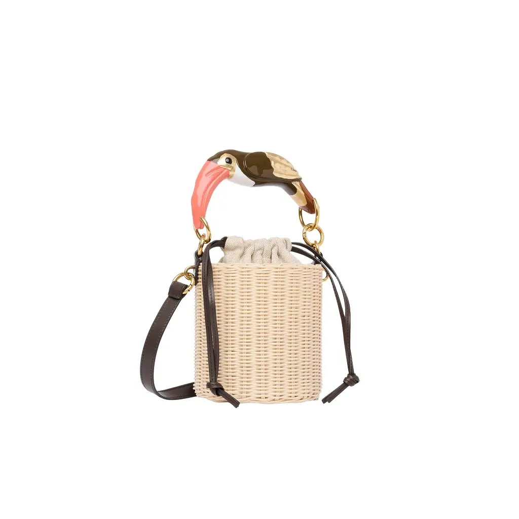 Chloé Chloé Tropicus bucket bag in wicker | Image 1 Chloé Chloé Tropicus bucket bag in wicker | Image 1