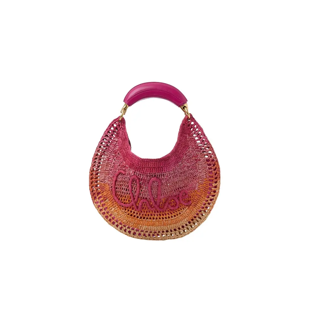 Summer Banana hobo bag in raffia Summer Banana hobo bag in raffia