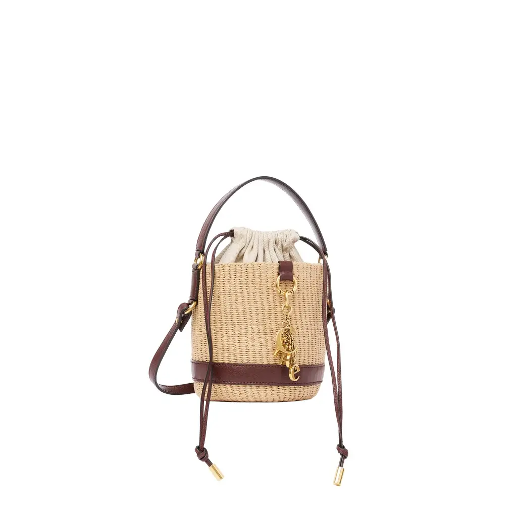 Chloé Chloé Charms basket bag in natural fibers | Image 1 Chloé Chloé Charms basket bag in natural fibers | Image 1