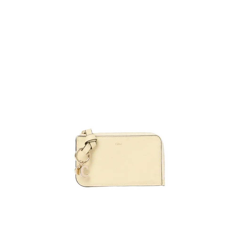 Chloé Alphabet wallet in grained leather | Image 1 Chloé Alphabet wallet in grained leather | Image 1