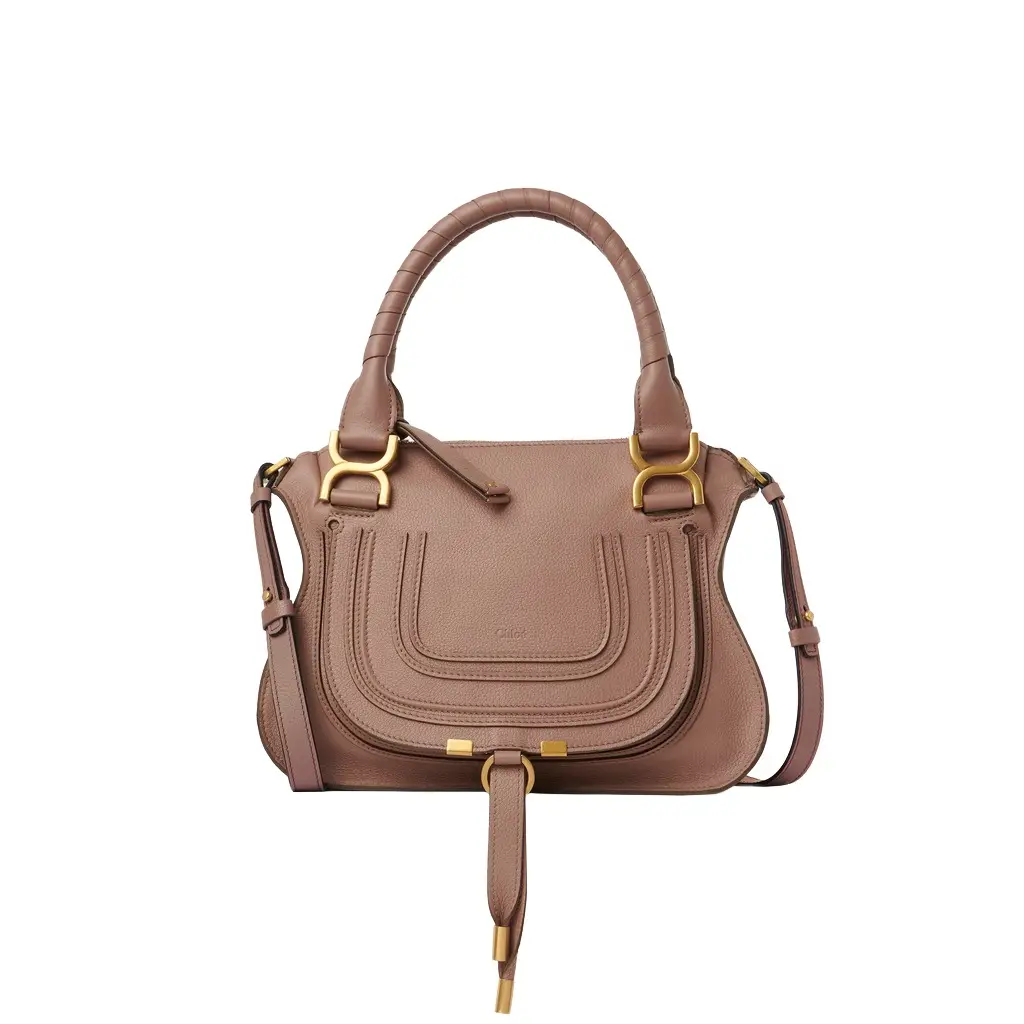 Chloé Small Marcie bag in grained leather | Image 1 Chloé Small Marcie bag in grained leather | Image 1