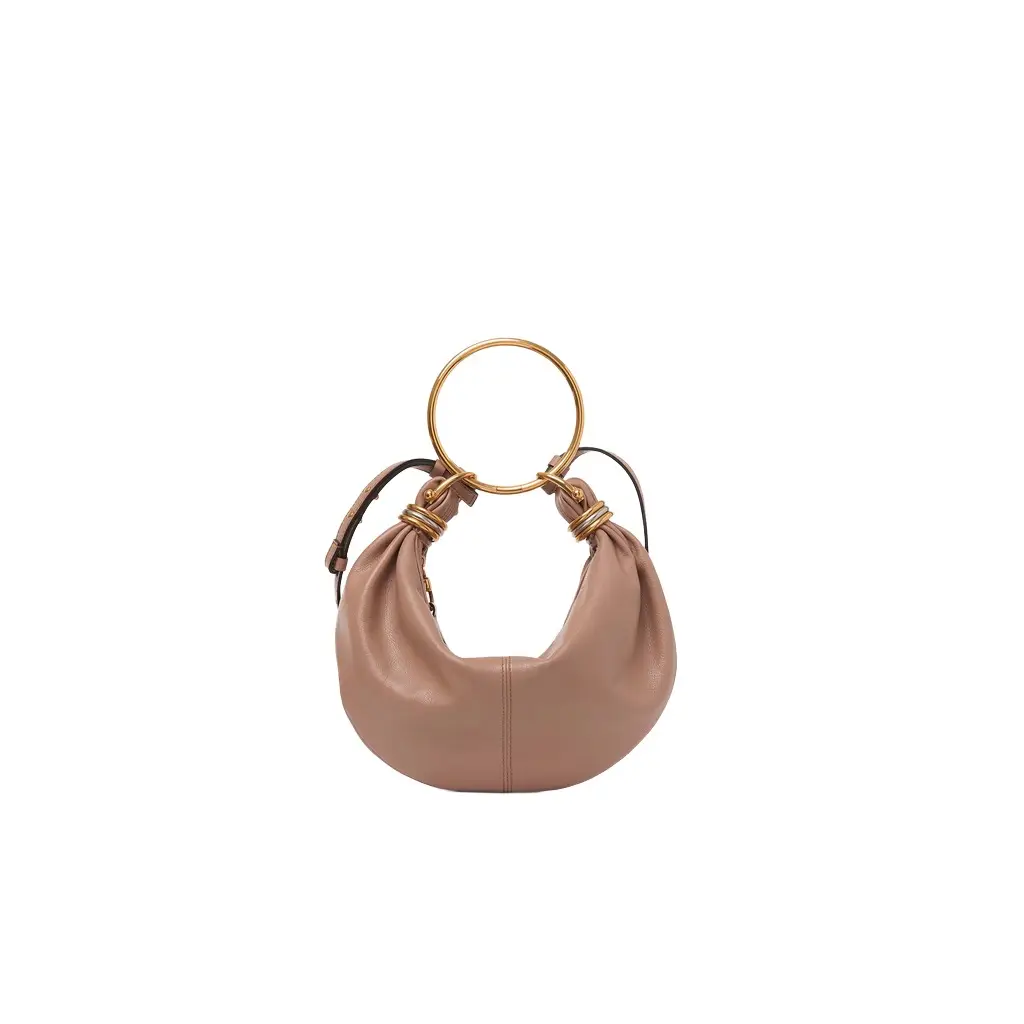 Chloé Small Bracelet Hobo bag in grained leather | Image 1 Chloé Small Bracelet Hobo bag in grained leather | Image 1