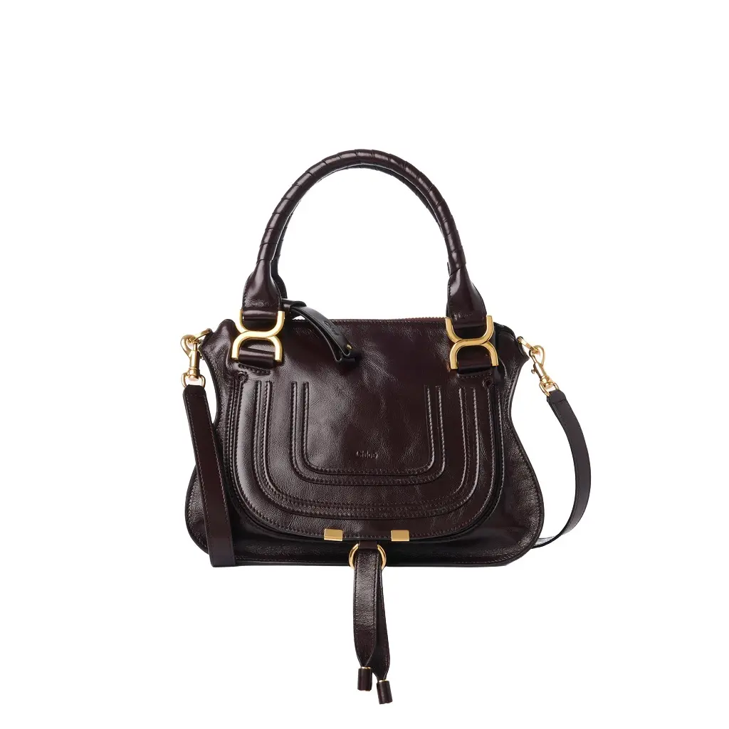 Chloé Small Marcie bag in shiny leather | Image 1 Chloé Small Marcie bag in shiny leather | Image 1