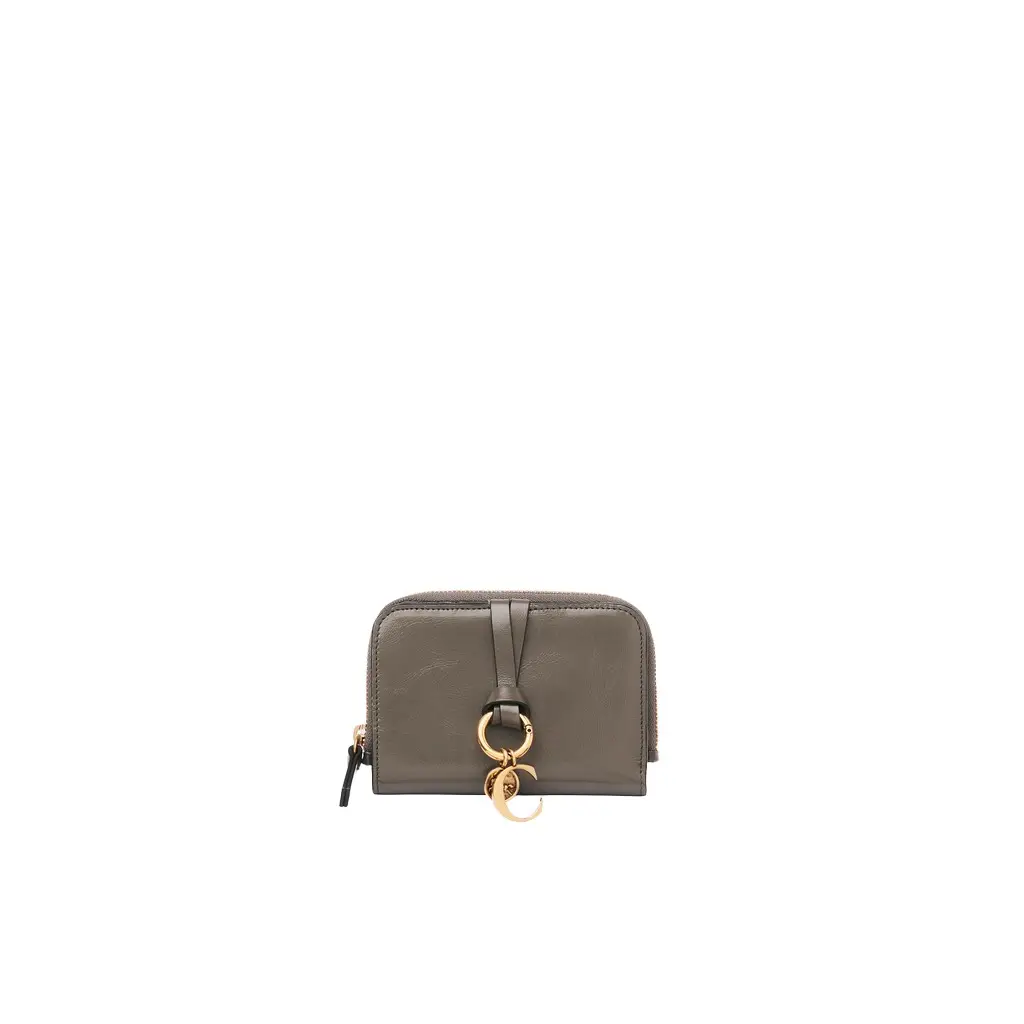 Chloé Alphabet bi-fold wallet in shiny leather | Image 1 Chloé Alphabet bi-fold wallet in shiny leather | Image 1