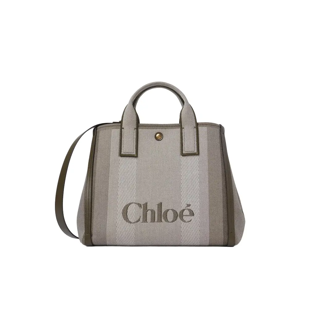 Chloé Chloé Carry tote bag in canvas | Image 1 Chloé Chloé Carry tote bag in canvas | Image 1