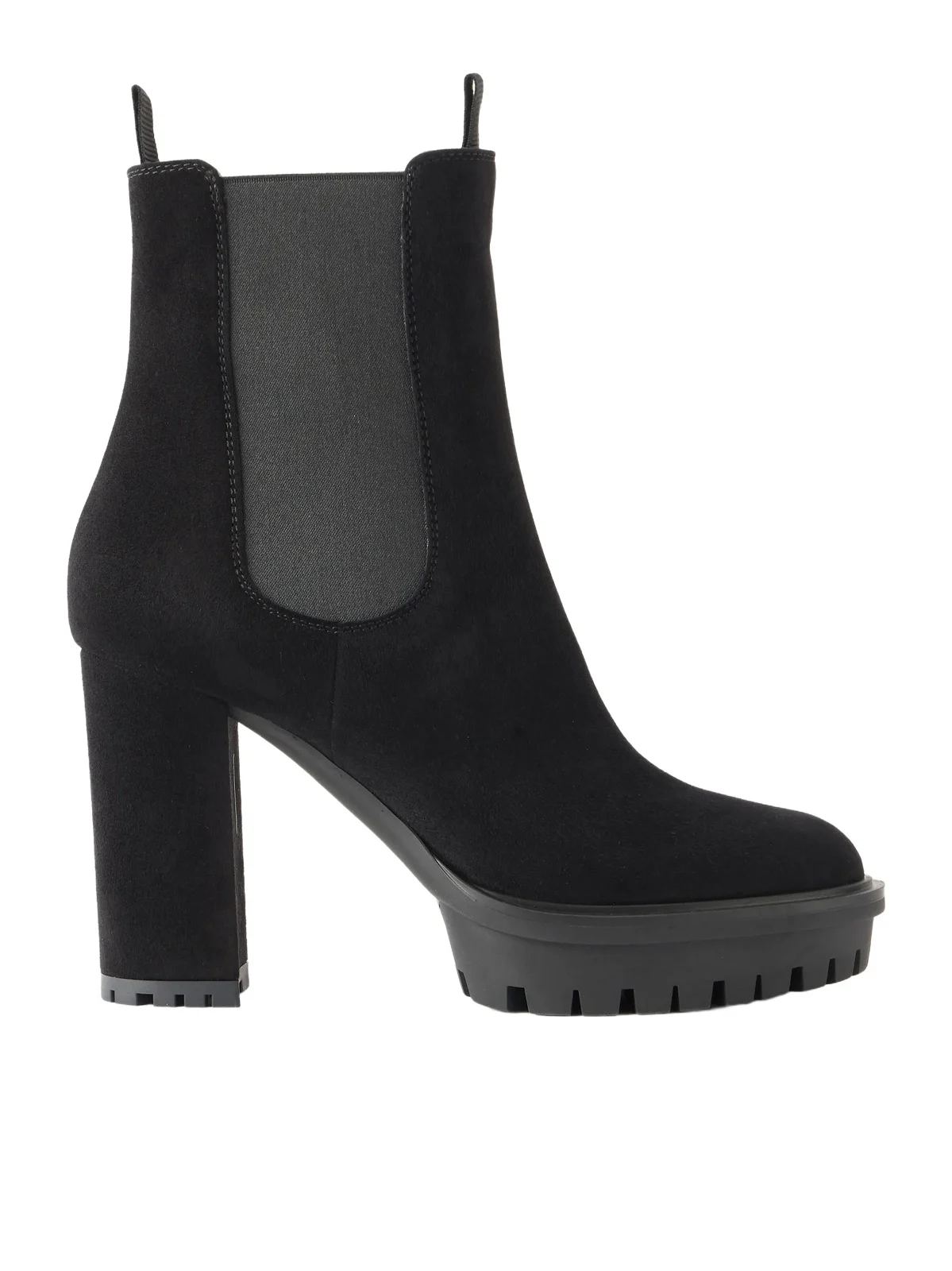 Gianvito Rossi Barry 100 Suede Ankle Boots