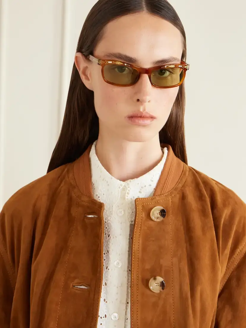Valentino Eyewear Crystal-embellished Square-frame Recycled Tortoiseshell Acetate Sunglasses | Thumbnail 2 Valentino Eyewear Crystal-embellished Square-frame Recycled Tortoiseshell Acetate Sunglasses | Thumbnail 2