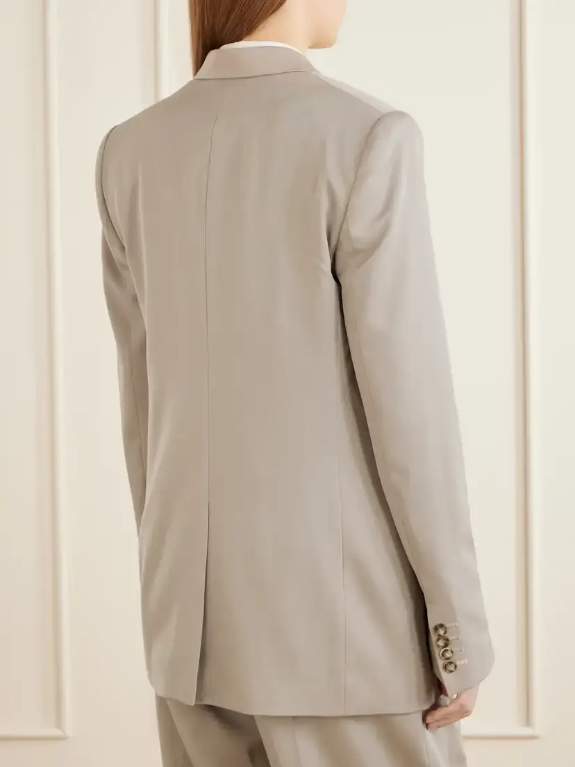 Stella McCartney Double-breasted Oversized Wool-twill Blazer | Thumbnail 4 Stella McCartney Double-breasted Oversized Wool-twill Blazer | Thumbnail 4