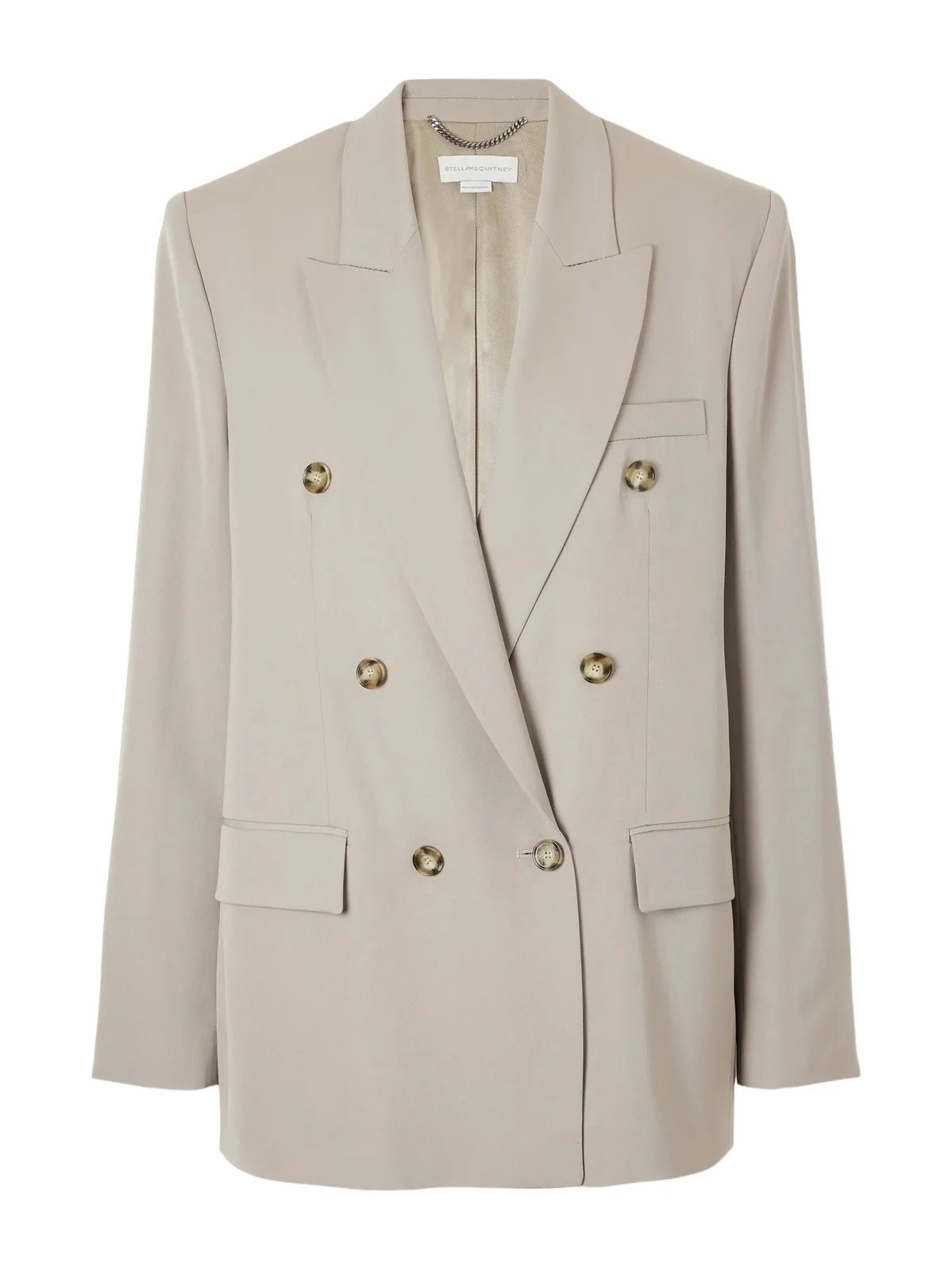 Stella McCartney Double-breasted Oversized Wool-twill Blazer