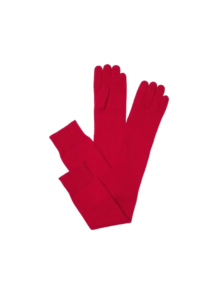 Michael Kors Collection Long Cashmere Gloves | Image 1 Michael Kors Collection Long Cashmere Gloves | Image 1