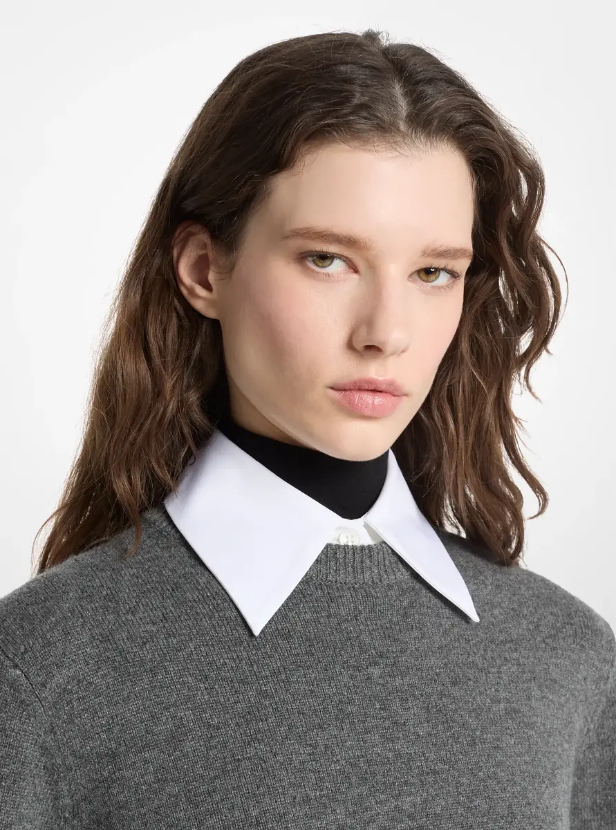 Michael Kors Collection Cotton Poplin Dickey | Image 1 Michael Kors Collection Cotton Poplin Dickey | Image 1