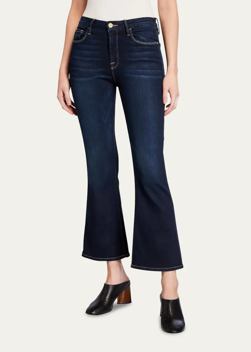 Frame Le Crop Mini Boot-Cut Jeans | Thumbnail 4 Frame Le Crop Mini Boot-Cut Jeans | Thumbnail 4