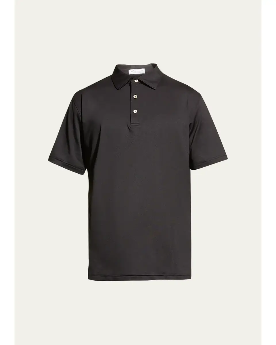 Peter Millar Men's Sean Stretch-Jersey Polo Shirt | Image 1 Peter Millar Men's Sean Stretch-Jersey Polo Shirt | Image 1