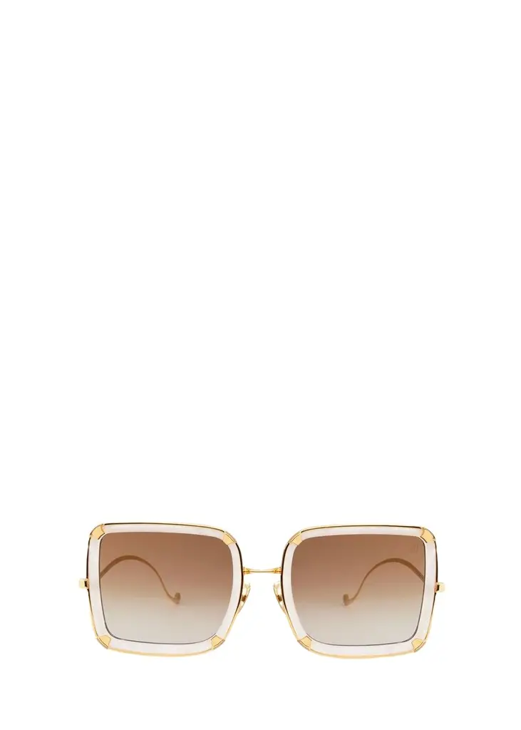 Anna-Karin Karlsson White Moon Mixed-Media Square Sunglasses | Image 1 Anna-Karin Karlsson White Moon Mixed-Media Square Sunglasses | Image 1