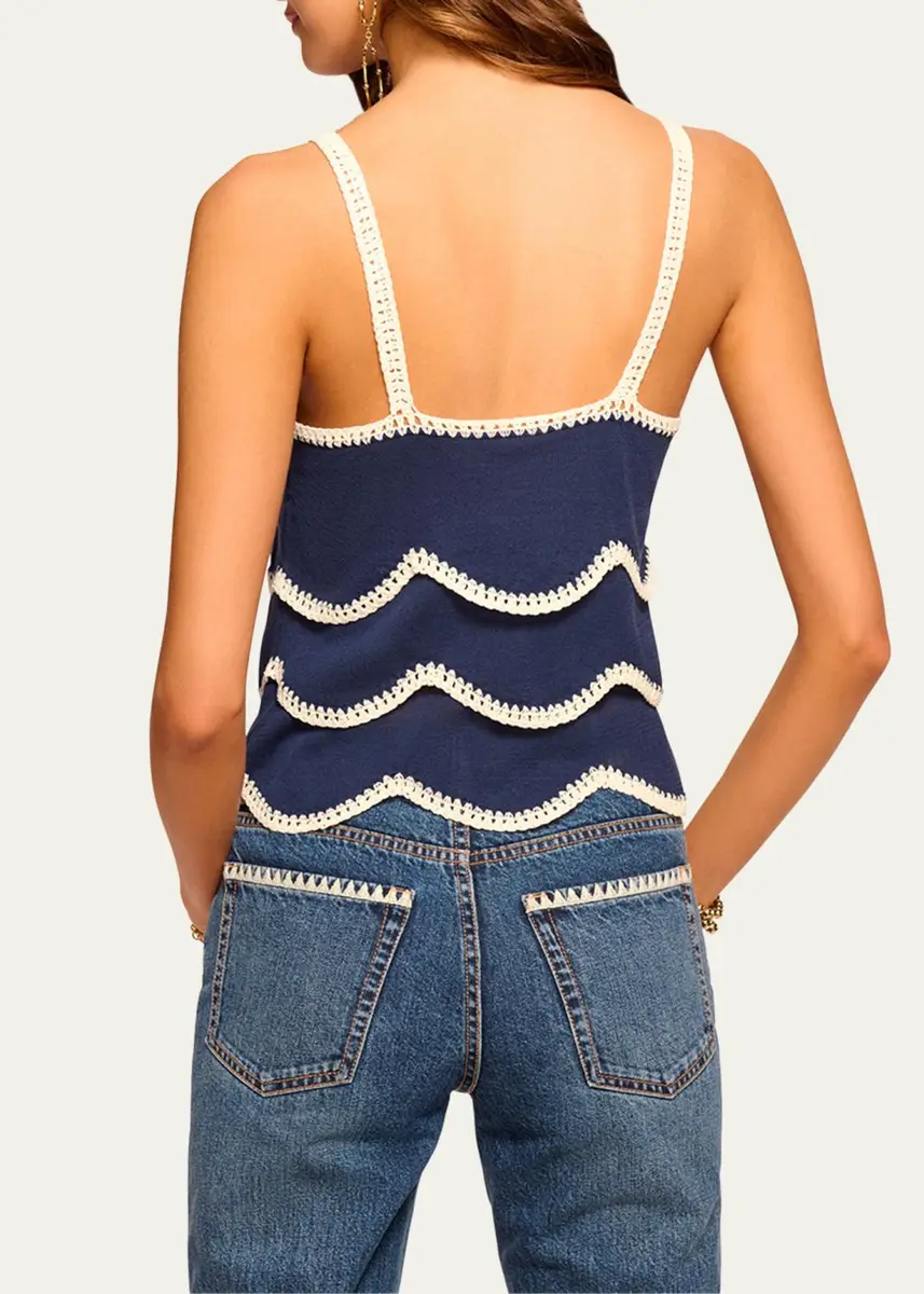 Ramy Brook Ariel Embroidered Sleeveless Top | Thumbnail 2 Ramy Brook Ariel Embroidered Sleeveless Top | Thumbnail 2