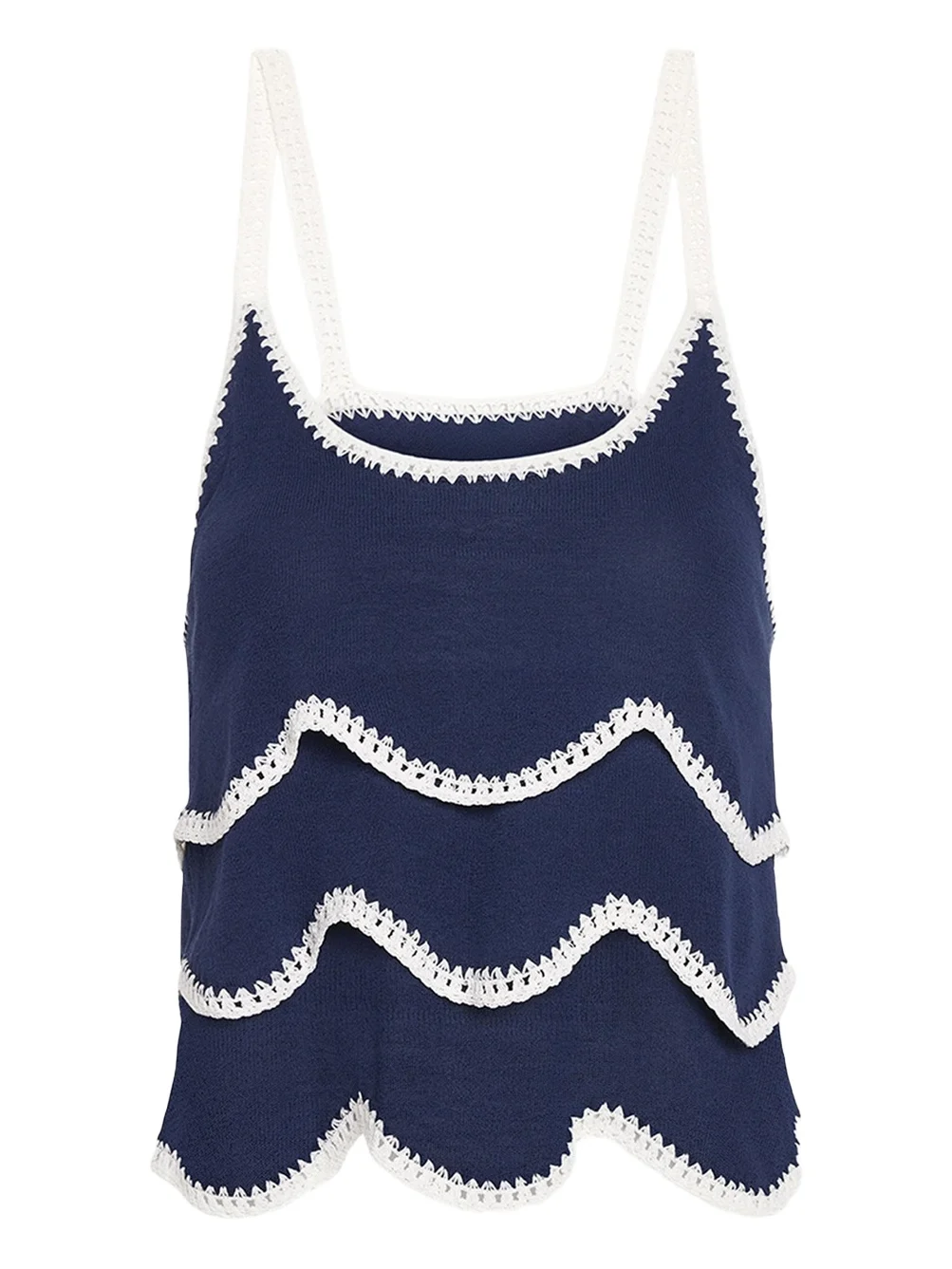 Ariel Embroidered Sleeveless Top Ariel Embroidered Sleeveless Top