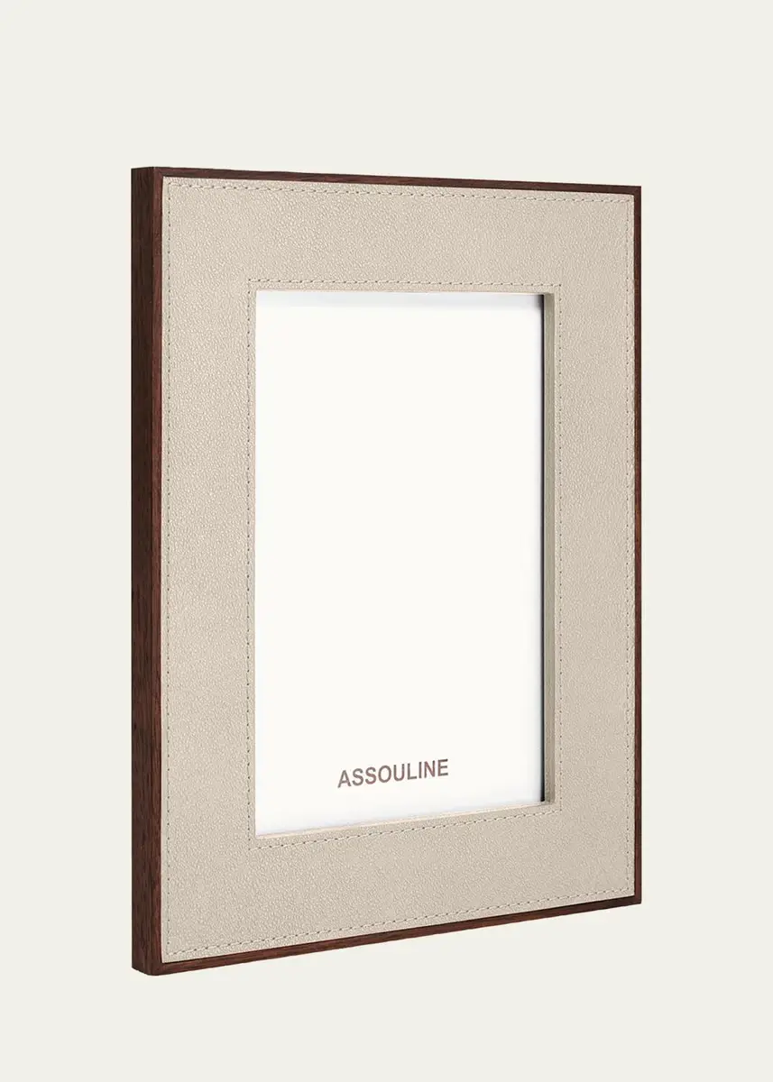 ASSOULINE Heritage Leather Frame, 5" x 7" | Thumbnail 2