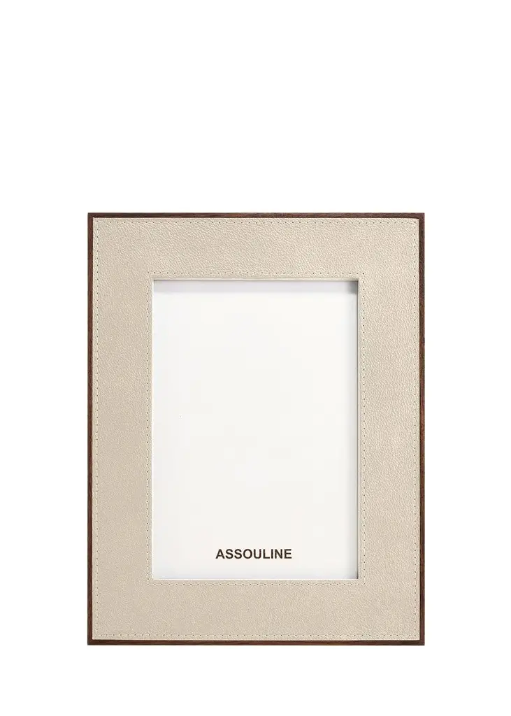 ASSOULINE Heritage Leather Frame, 5" x 7" | Image 1 ASSOULINE Heritage Leather Frame, 5" x 7" | Image 1