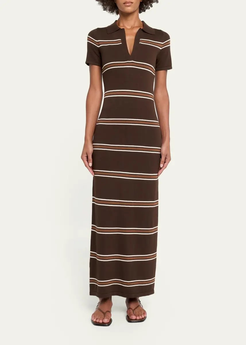 SEROYA Sam Striped Maxi Dress | Thumbnail 2 SEROYA Sam Striped Maxi Dress | Thumbnail 2