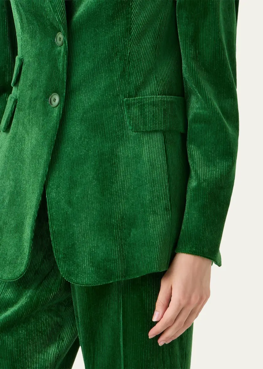 Akris Corduroy Single-Breasted Jacket | Thumbnail 5 Akris Corduroy Single-Breasted Jacket | Thumbnail 5