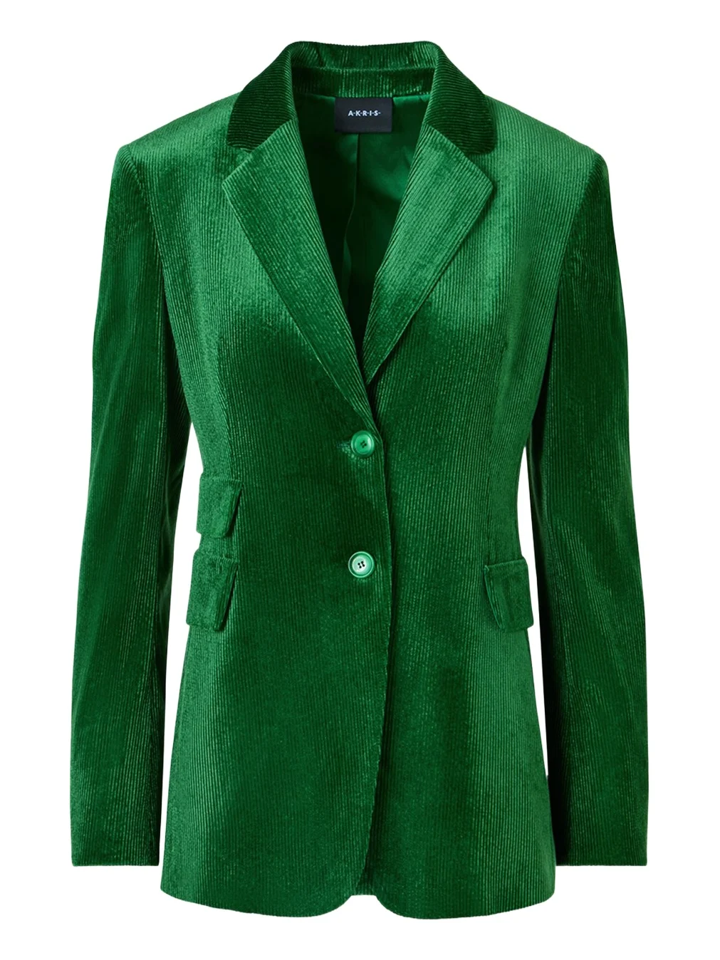 Corduroy Single-Breasted Jacket