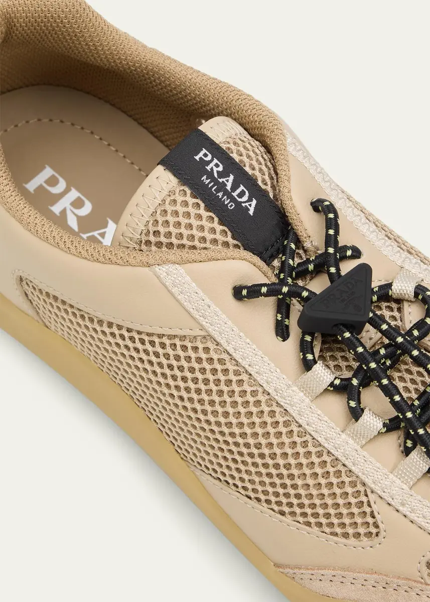 Prada Speedrock Mesh Fabric Sneakers | Thumbnail 5 Prada Speedrock Mesh Fabric Sneakers | Thumbnail 5