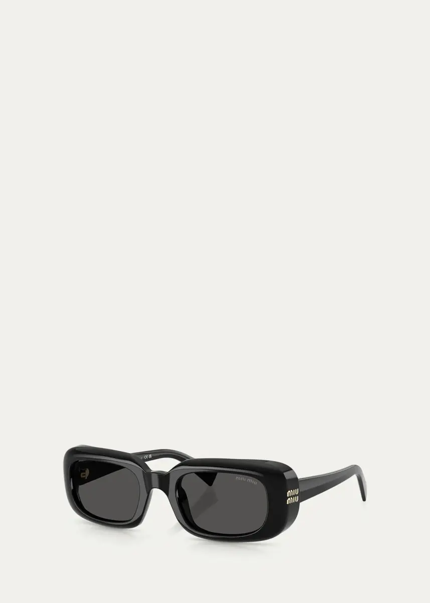 Miu Miu B13SF 52MM Rectangular Sunglasses | Thumbnail 3 Miu Miu B13SF 52MM Rectangular Sunglasses | Thumbnail 3