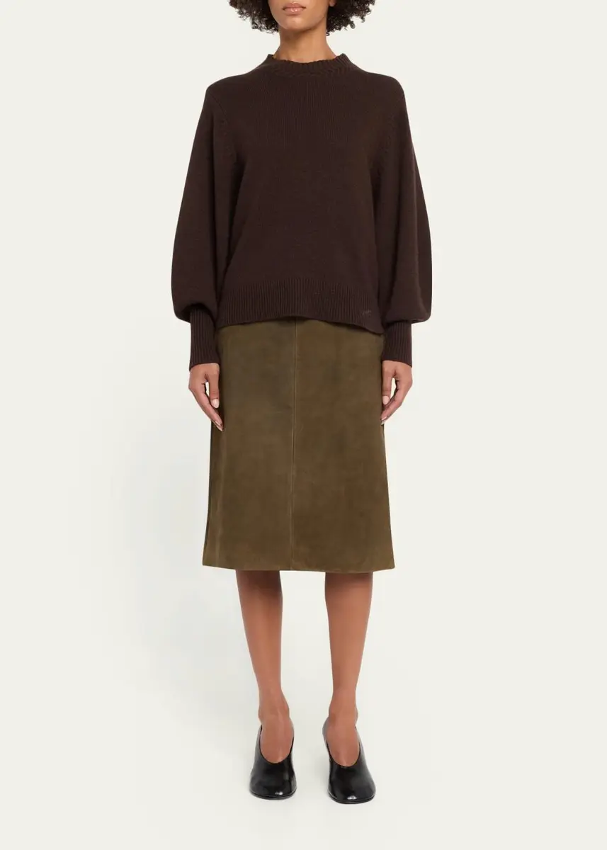 Proenza Schouler Irine Suede Midi Skirt | Thumbnail 2 Proenza Schouler Irine Suede Midi Skirt | Thumbnail 2