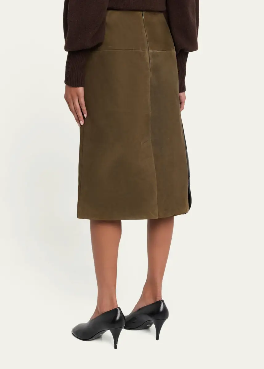 Proenza Schouler Irine Suede Midi Skirt | Thumbnail 3 Proenza Schouler Irine Suede Midi Skirt | Thumbnail 3