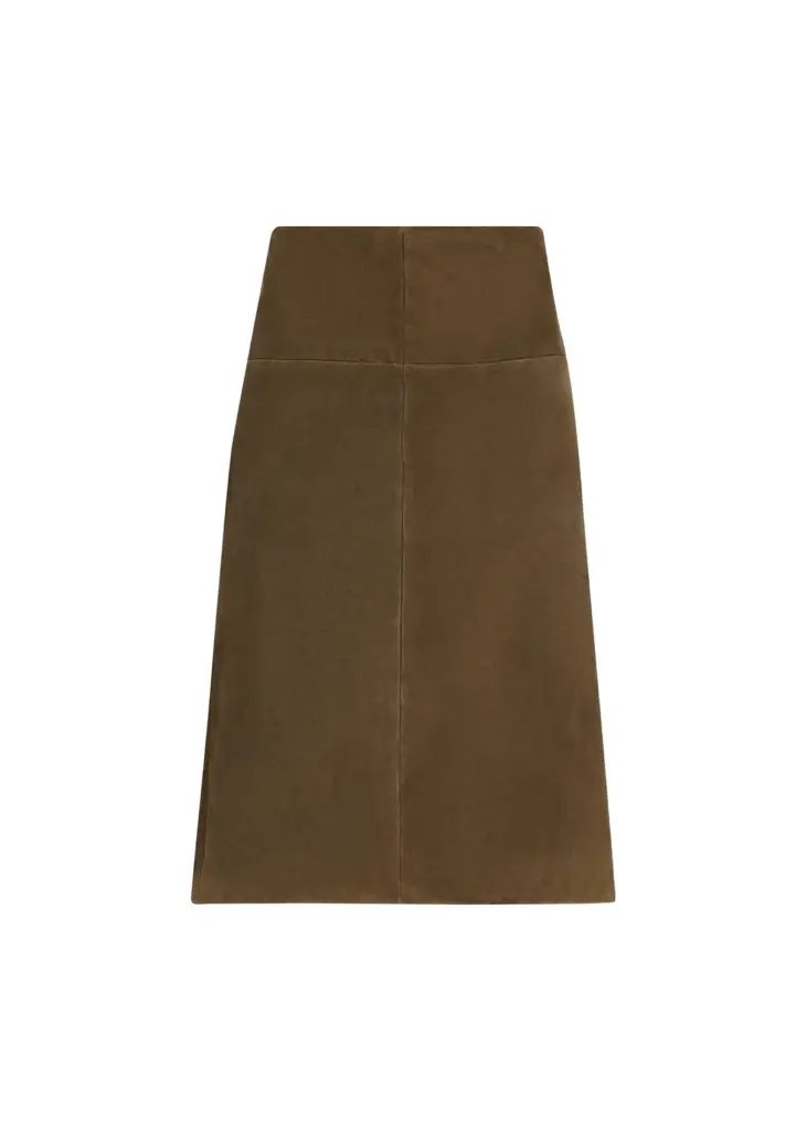 Proenza Schouler Irine Suede Midi Skirt | Image 1 Proenza Schouler Irine Suede Midi Skirt | Image 1