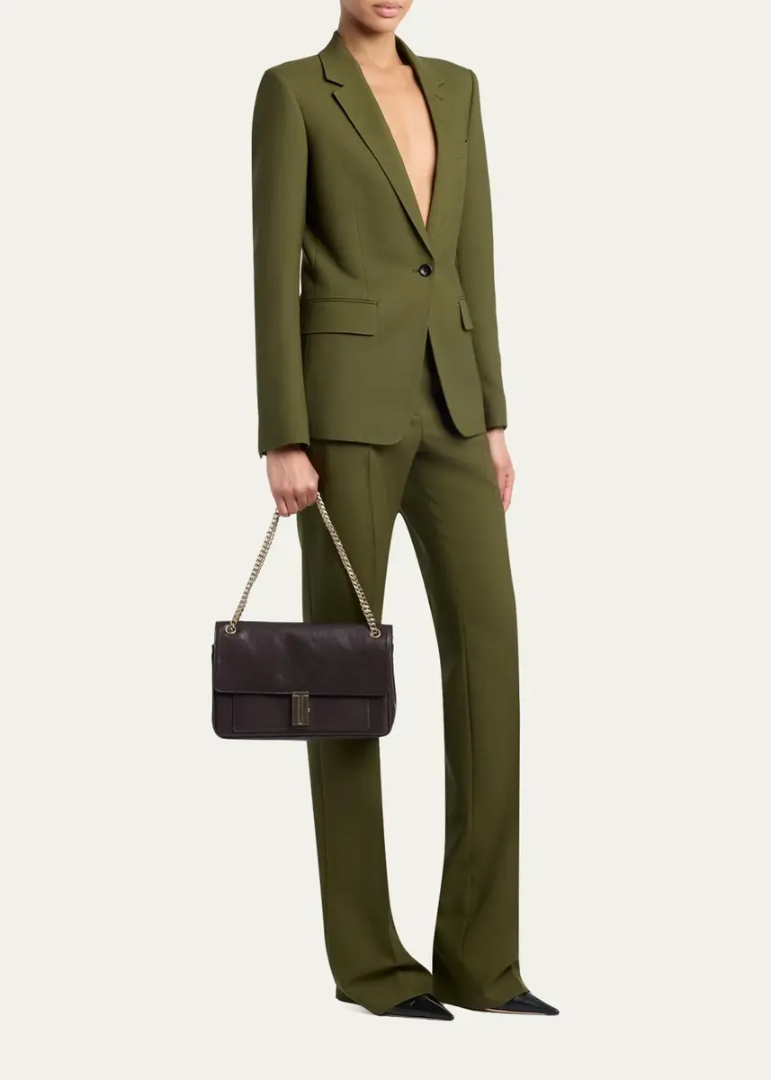 Tom Ford Mia T-Clasp Leather Shoulder Bag | Thumbnail 5 Tom Ford Mia T-Clasp Leather Shoulder Bag | Thumbnail 5