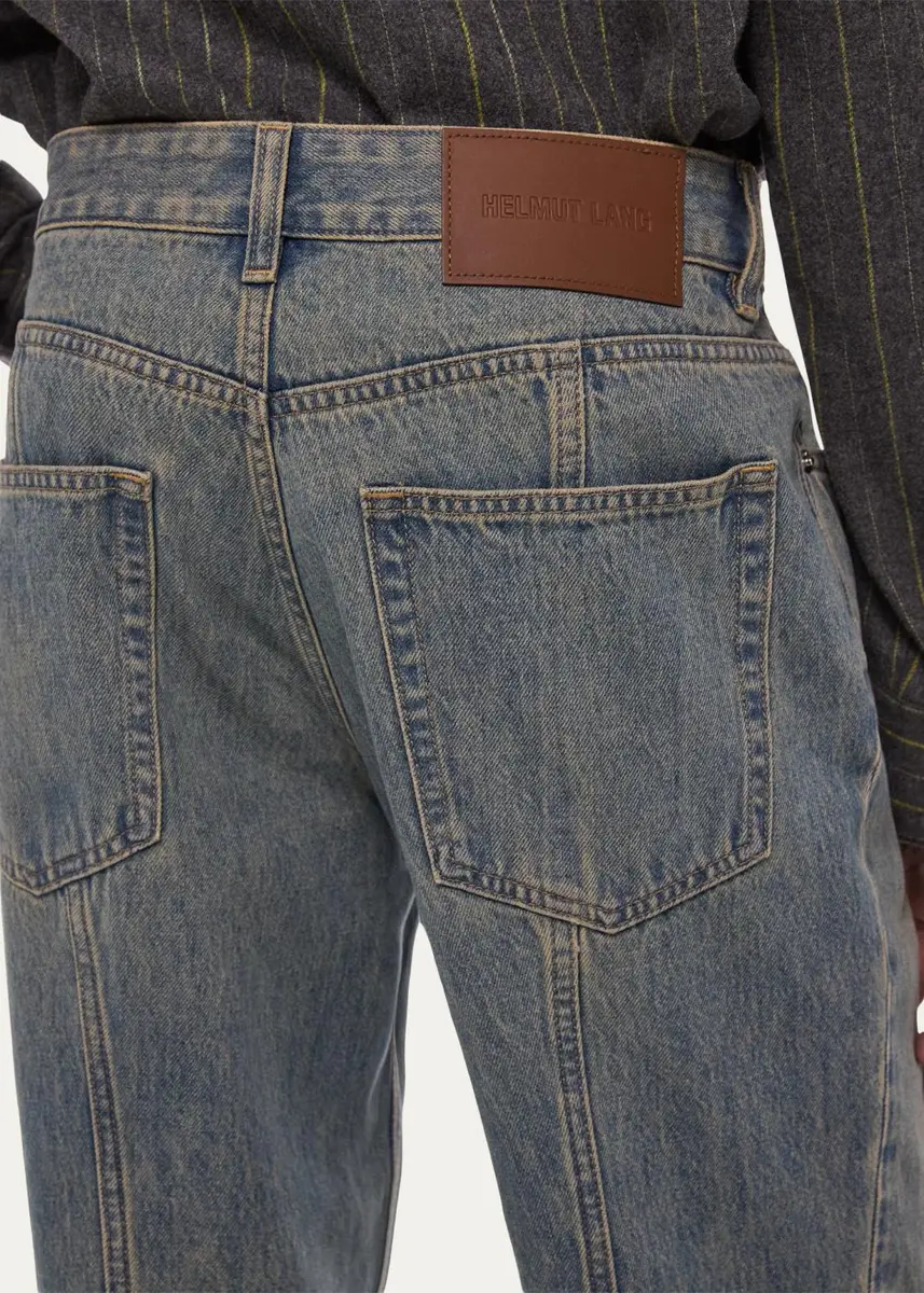 Helmut Lang Men's Vintage Wash Straight-Fit Jeans | Thumbnail 5 Helmut Lang Men's Vintage Wash Straight-Fit Jeans | Thumbnail 5