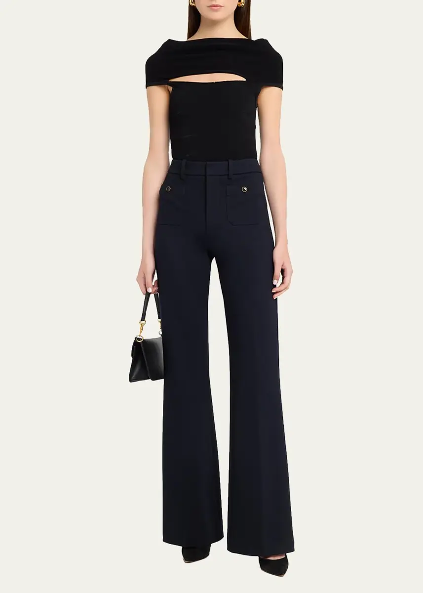 Frame The Flare Trousers | Thumbnail 2 Frame The Flare Trousers | Thumbnail 2