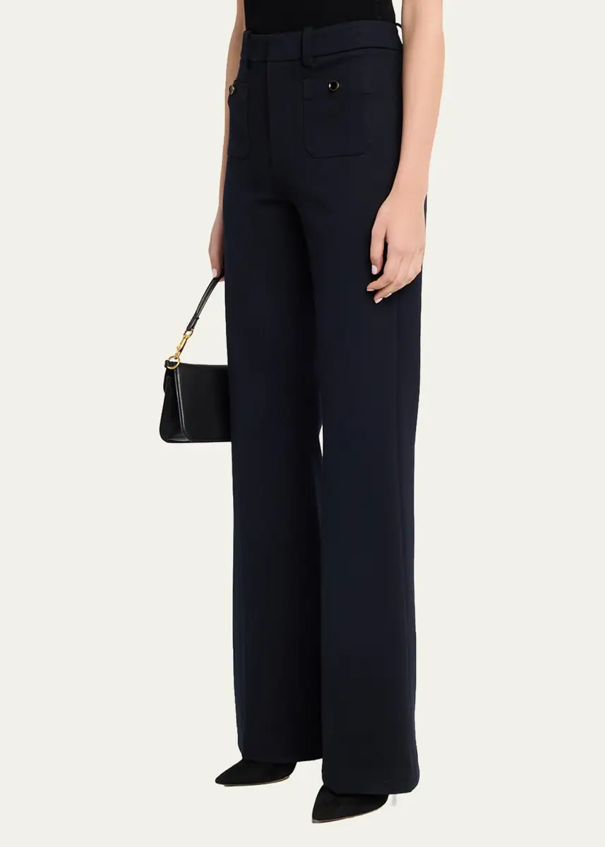 Frame The Flare Trousers | Thumbnail 4 Frame The Flare Trousers | Thumbnail 4