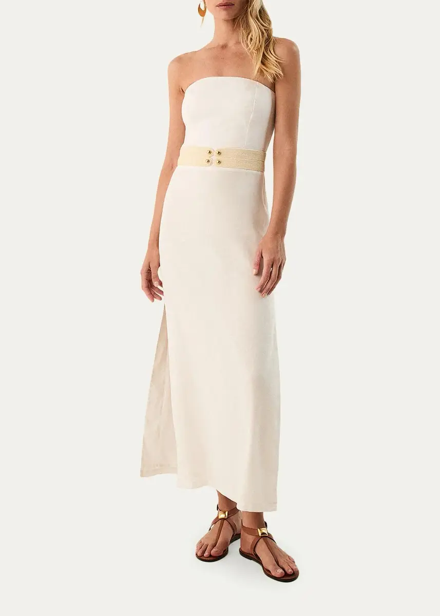 ViX Lian Strapless Midi Dress | Thumbnail 2 ViX Lian Strapless Midi Dress | Thumbnail 2