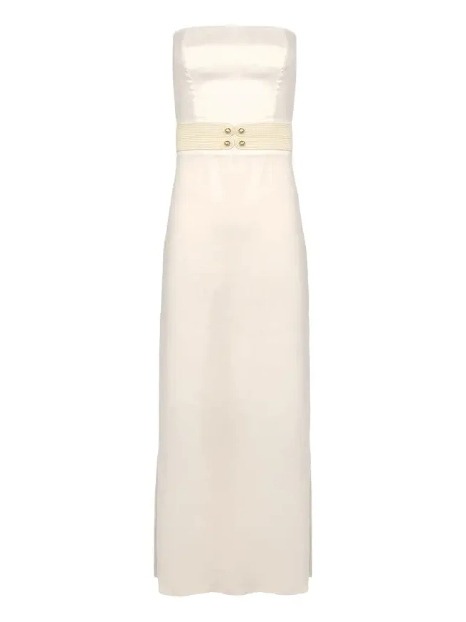 Lian Strapless Midi Dress Lian Strapless Midi Dress