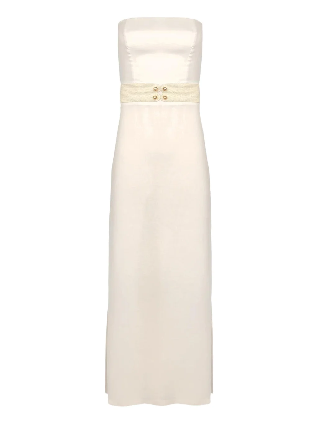 Lian Strapless Midi Dress Lian Strapless Midi Dress