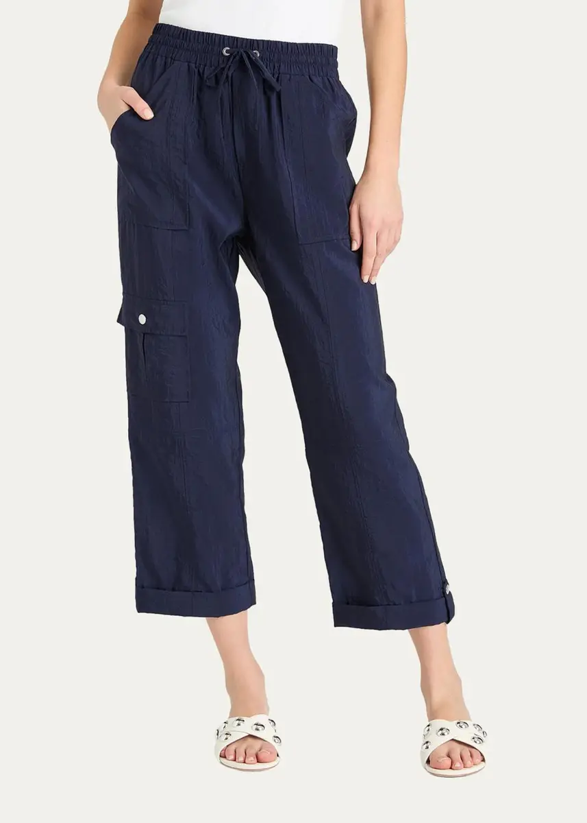 Cinq à Sept Marlease Crop Drawstring Pants | Thumbnail 3 Cinq à Sept Marlease Crop Drawstring Pants | Thumbnail 3