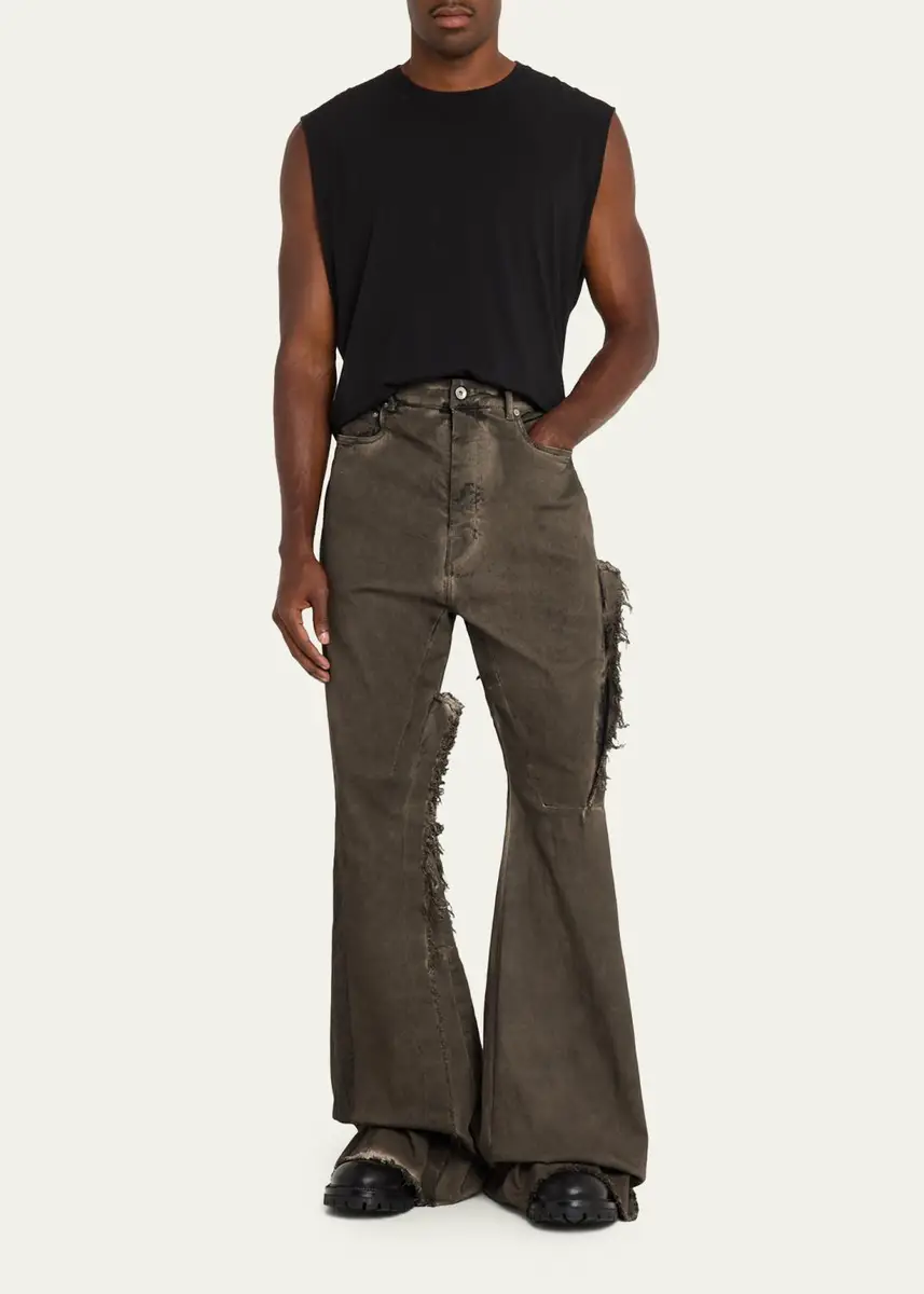 Rick Owens Men's Bolan Bootcut Jeans | Thumbnail 2 Rick Owens Men's Bolan Bootcut Jeans | Thumbnail 2
