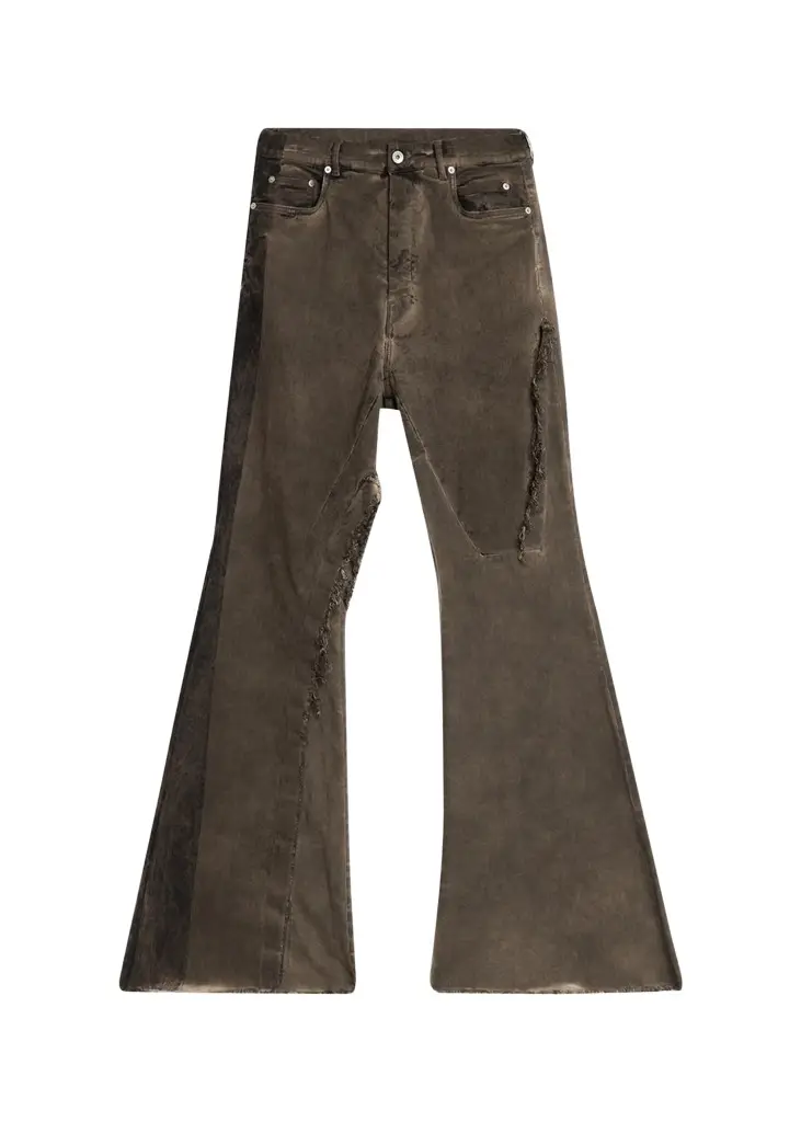 Rick Owens Men's Bolan Bootcut Jeans