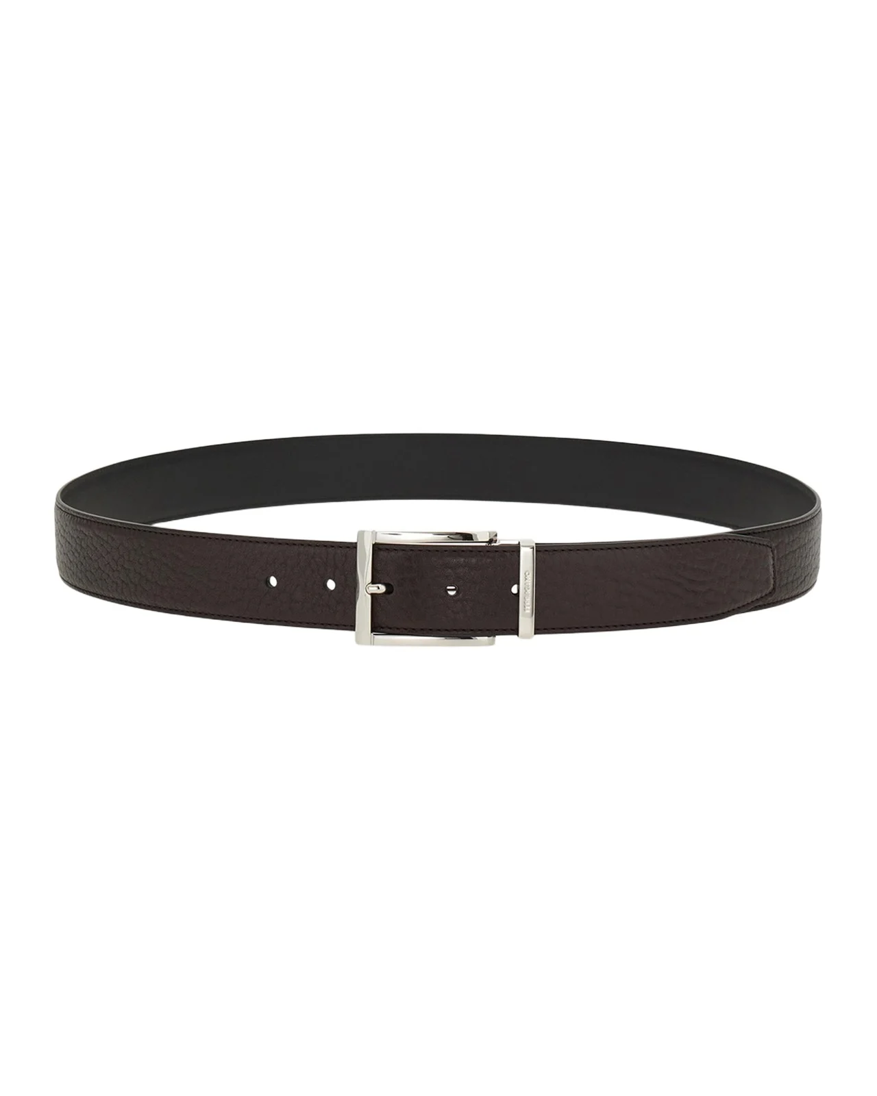 Ferragamo Men's Double Adjustable Leather Belt
