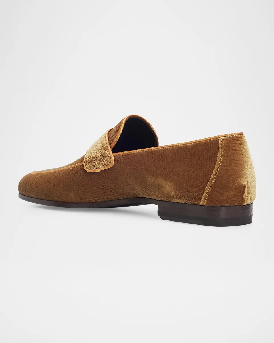 Magnanni Men's Jasper II Velvet Loafers | Thumbnail 2