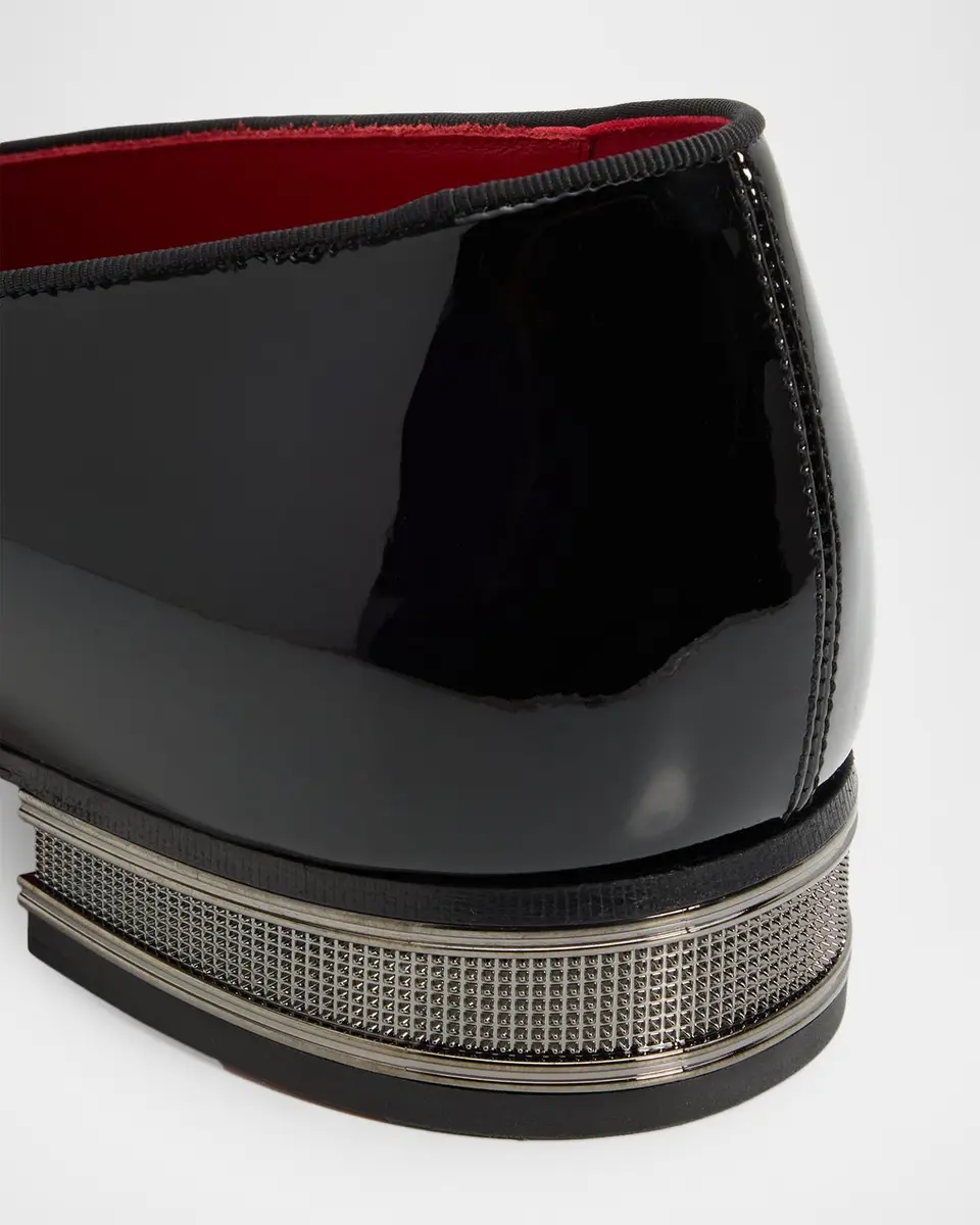 Christian Louboutin Men's Dandelion Patent Leather Loafers | Thumbnail 5 Christian Louboutin Men's Dandelion Patent Leather Loafers | Thumbnail 5