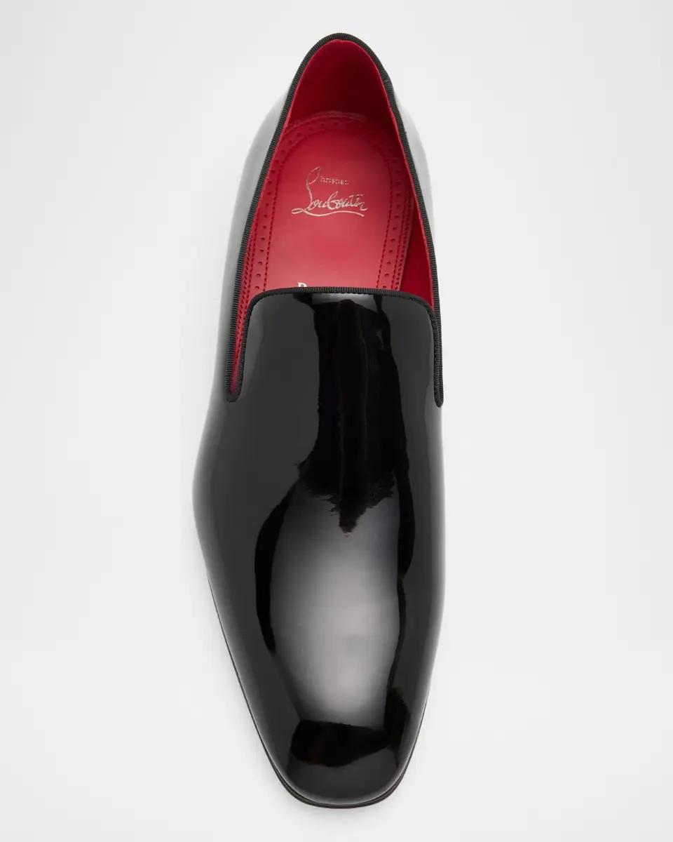 Christian Louboutin Men's Dandelion Patent Leather Loafers | Thumbnail 6 Christian Louboutin Men's Dandelion Patent Leather Loafers | Thumbnail 6