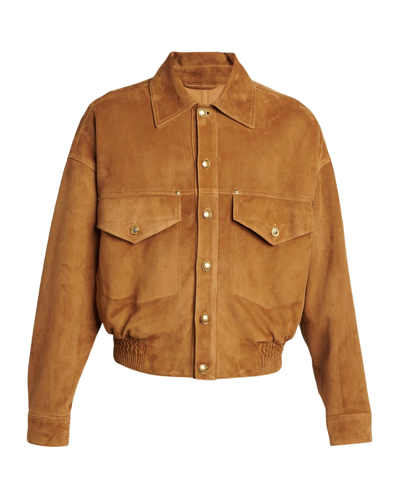 Men's Suede Blouson Jacket