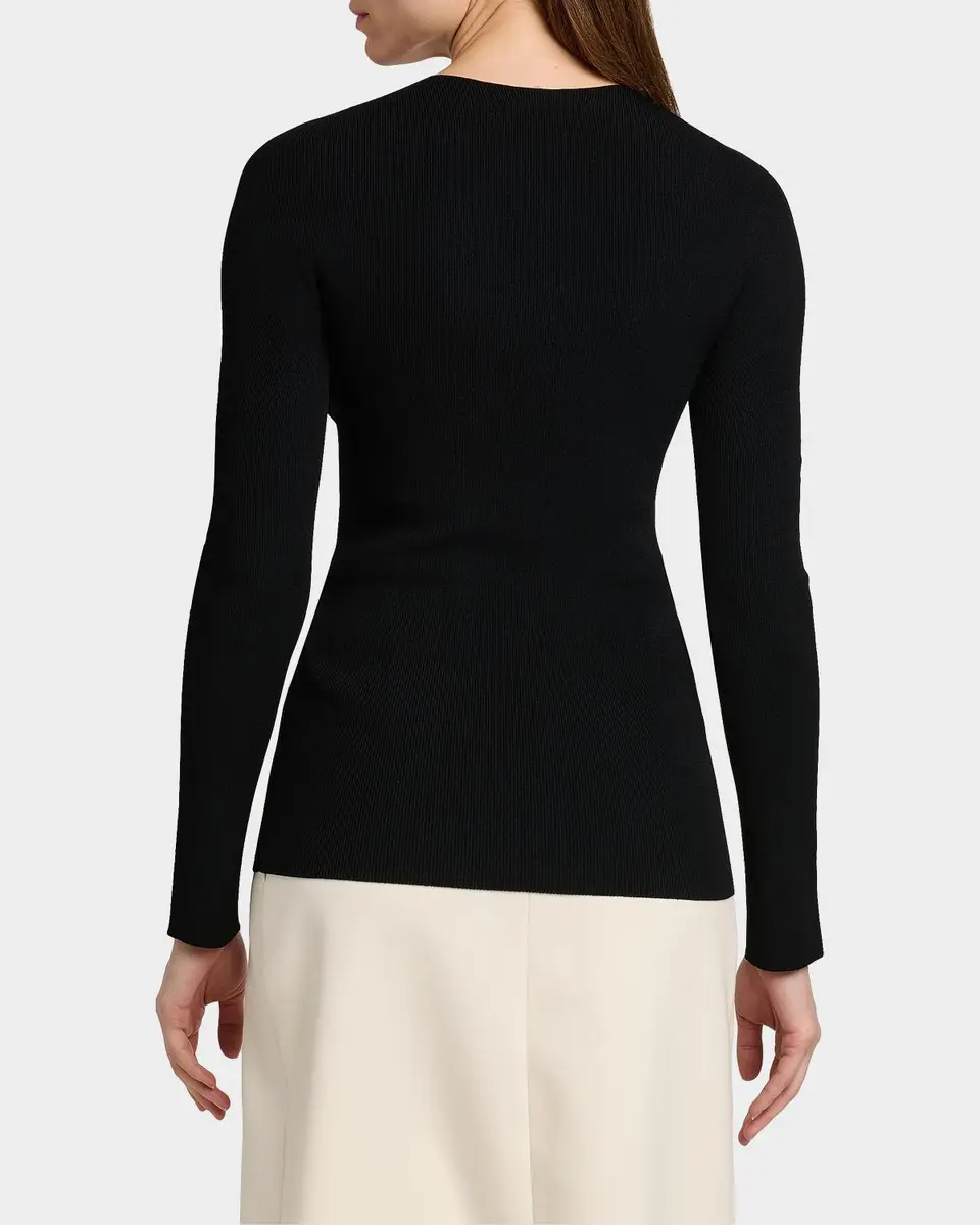 Jil Sander Rib-Knit Crewneck Sweater | Thumbnail 3 Jil Sander Rib-Knit Crewneck Sweater | Thumbnail 3
