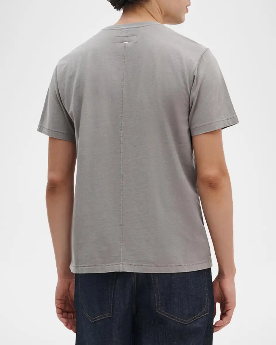rag & bone Men's Cotton Garment-Dyed Pocket T-Shirt | Thumbnail 3 rag & bone Men's Cotton Garment-Dyed Pocket T-Shirt | Thumbnail 3