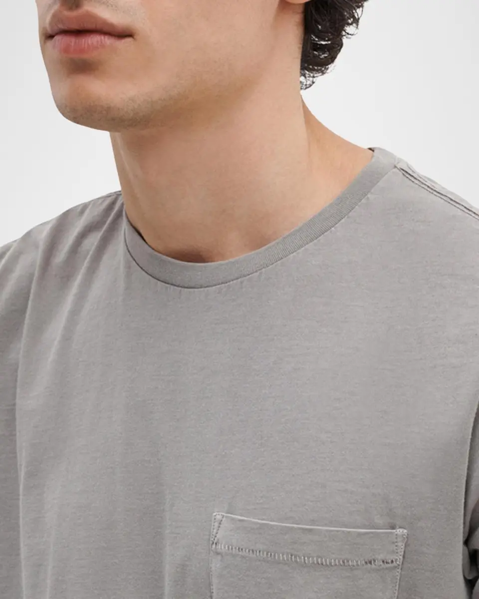 rag & bone Men's Cotton Garment-Dyed Pocket T-Shirt | Thumbnail 5 rag & bone Men's Cotton Garment-Dyed Pocket T-Shirt | Thumbnail 5